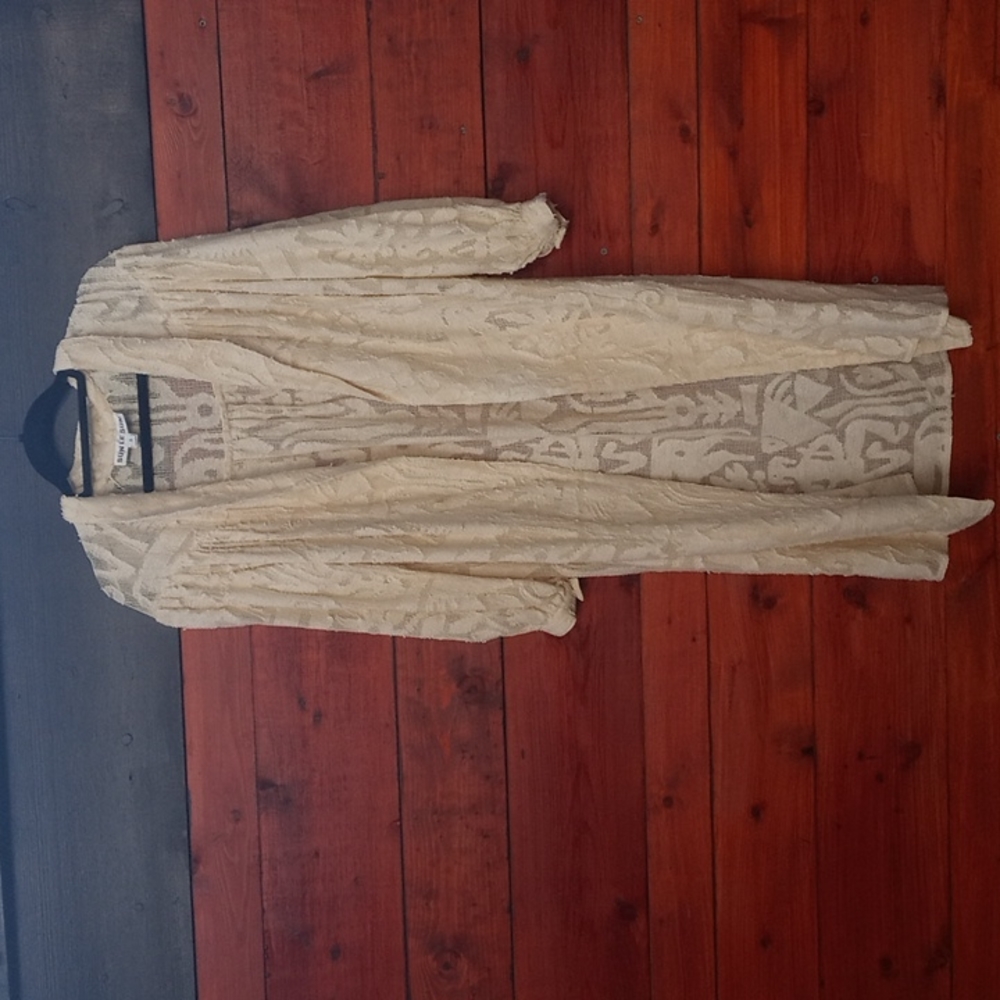 Coat, Sun Le Sun, size S, Cream color